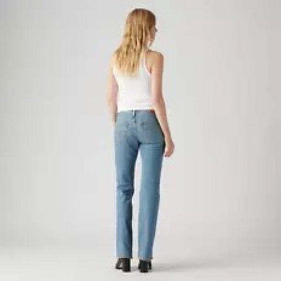 Levi's Superlow Bootcut Women's Jeans Medium Wash | Sz 27 | EUC - Picture 3 of 11
